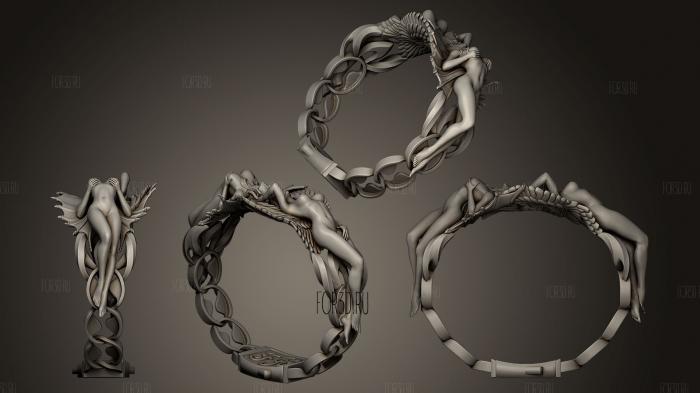 Ангел Диабло 3d stl модель для ЧПУ